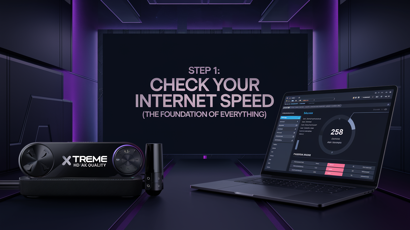 Step 1: Check Your Internet Speed (The Foundation of Everything)
